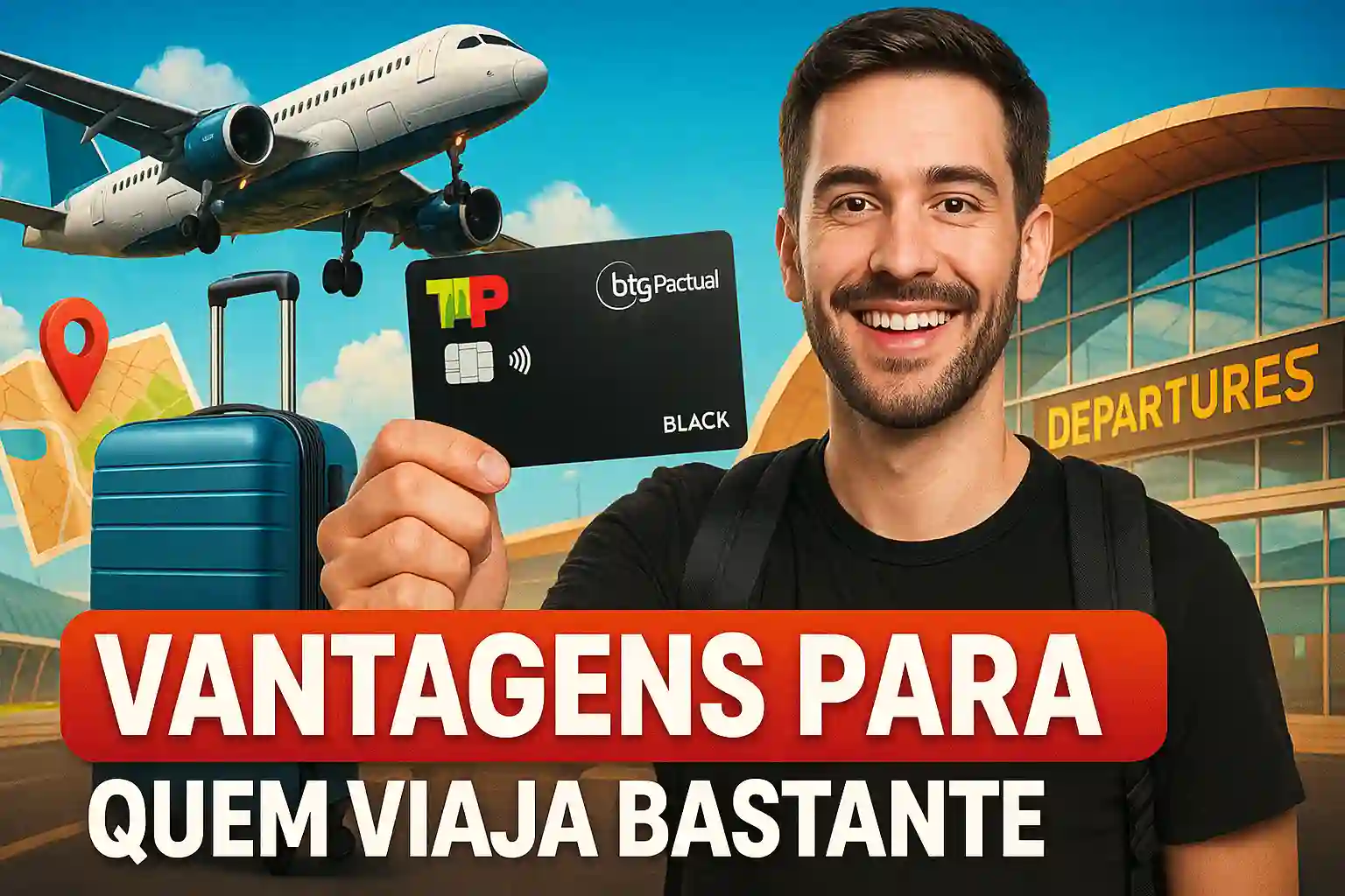 Cartão De Crédito TAP BTG Pactual Black