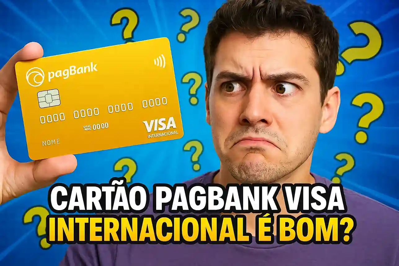 Cartão PagBank Visa Internacional é Bom