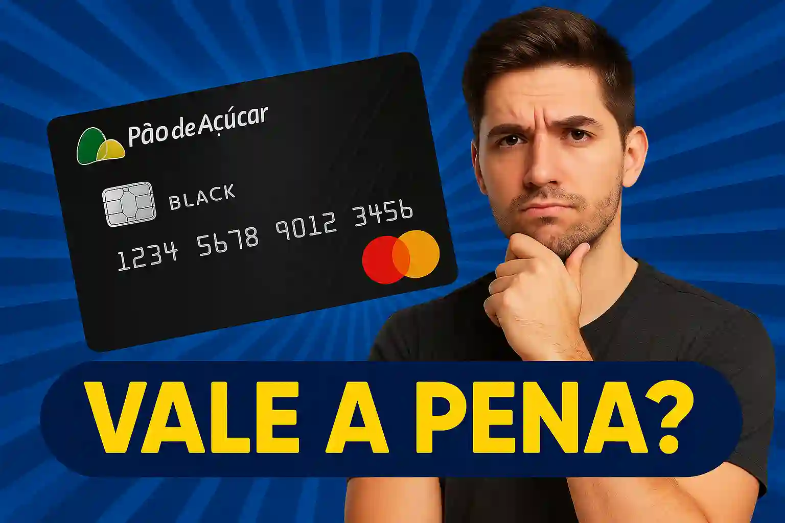 Cartão Pão De Açúcar Black Vale A Pena