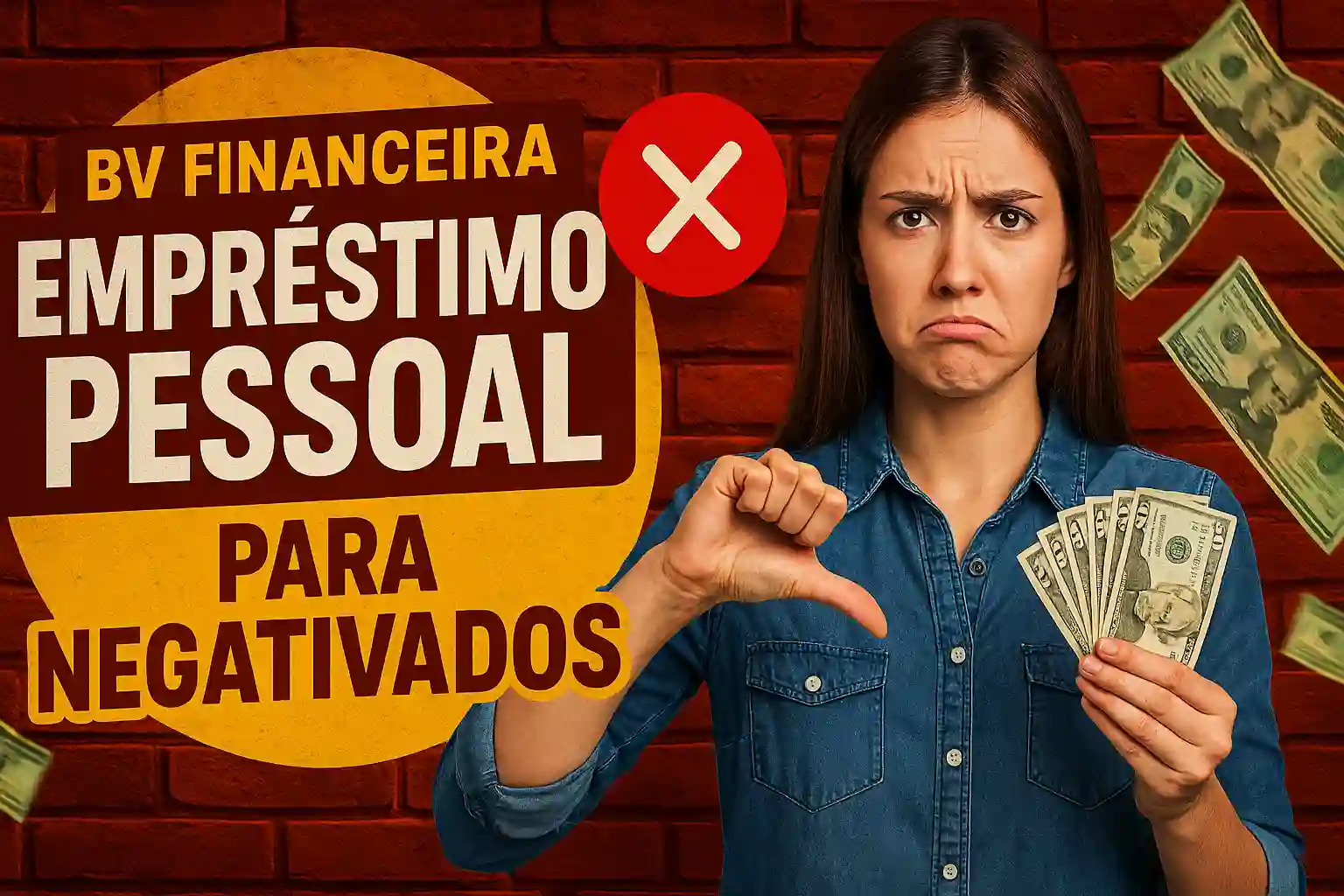 BV Financeira Empréstimo Pessoal Para Negativados