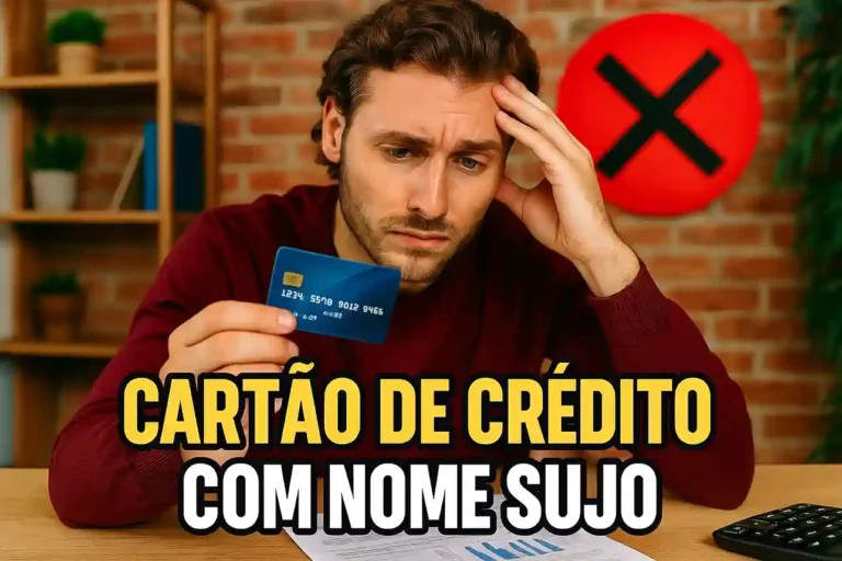 Cartão de Crédito com Nome Sujo